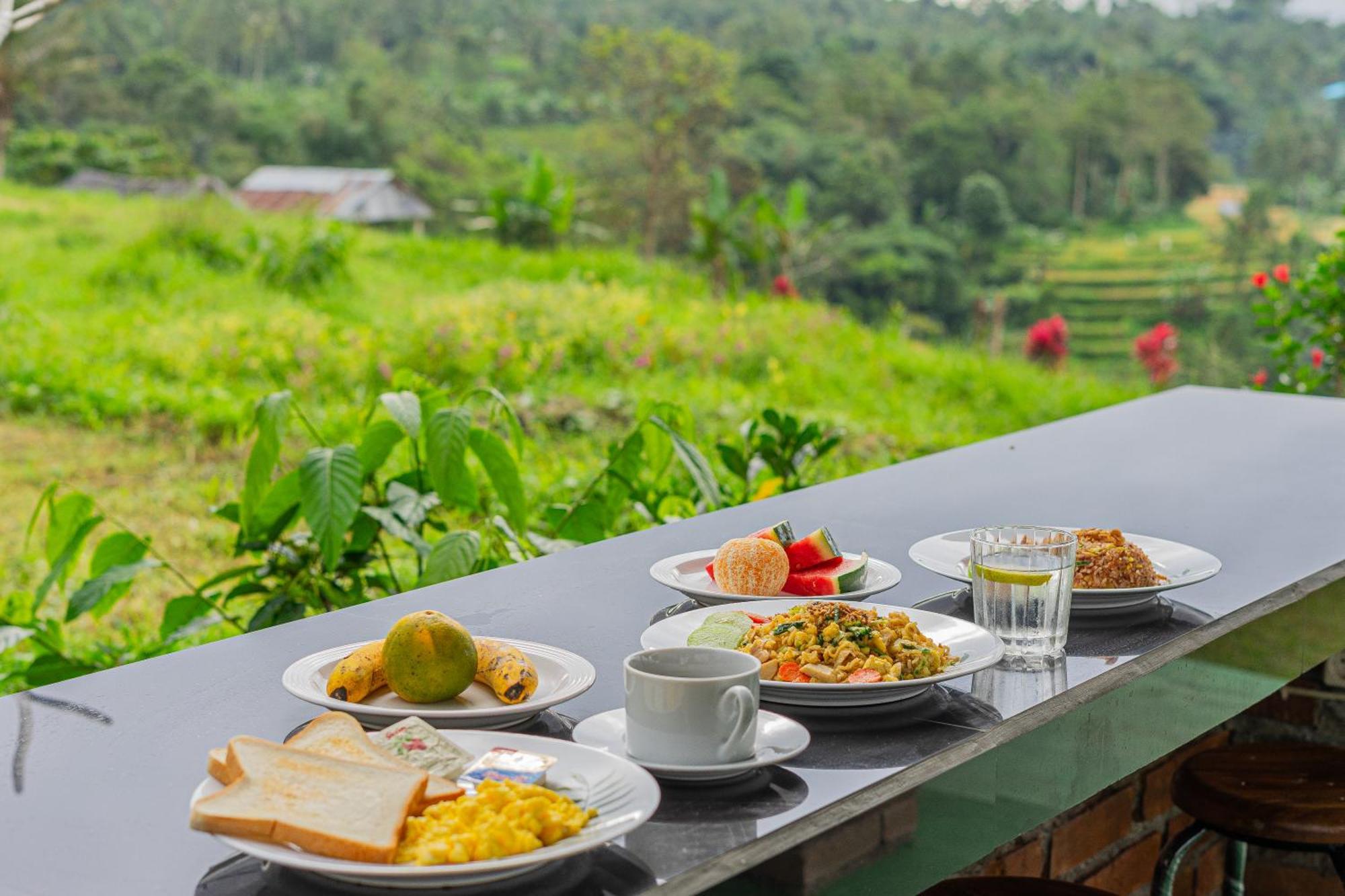 Santya Loka Lodge & Twin Waterfall Jatiluwih Quarto foto